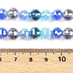Electroplate Glass Bead Strands&nbsp;GLAA-Z006-01I