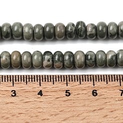Natural Green Wood Lace Stone Wooden Jasper Beads Strands&nbsp;G-A280-A29-01