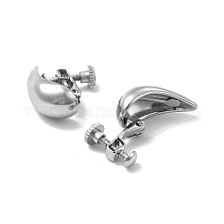 Non-Tarnish 304 Stainless Steel Stud Earing for Women Men&nbsp;LS-STAS-P319-35P