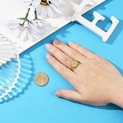 Stainless Steel Cuff Ring Findings&nbsp;X-PW-WG67428-11