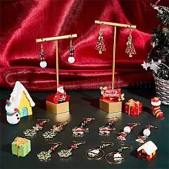 DIY Christmas Dangle Earrings Making Kit&nbsp;DIY-SC0019-52