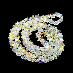 Electroplate Transparent Glass Beads&nbsp;EGLA-Z003-AB01