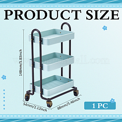 Plastic Small Cart Mini Model&nbsp;DIY-WH0671-321A