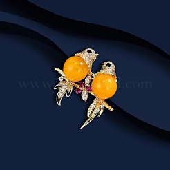 Magpie Alloy Rhinestone Brooches for Backpack Clothes&nbsp;PW-WG4E8D5-01