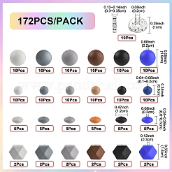 162Pcs Silicone Beads&nbsp;SIL-YW0001-92