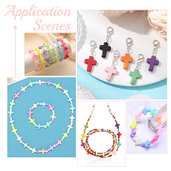 500Pcs Opaque Acrylic Beads&nbsp;SACR-HY0001-11