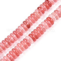 Cherry Quartz Glass Beads Strands&nbsp;G-T138-59