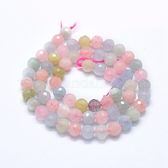 Natural Morganite Beads Strands&nbsp;G-D0013-46