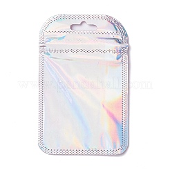 PP製再封可能袋  ジップトップバッグ  セルフシールバッグ  長方形  ピンク  11x7x0.2cm&nbsp;X-OPP-Z002-01B