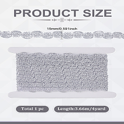 6.5M Filigree Polyester Lace Trim&nbsp;OCOR-LP0001-11A