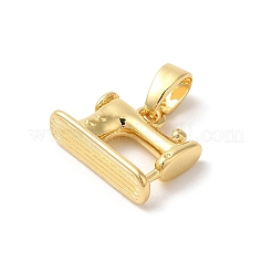 Rack Plating Brass Charms&nbsp;KK-Z056-01G
