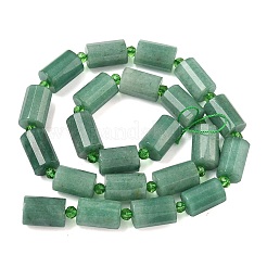 Natural Green Aventurine Beads Strands&nbsp;G-G453-E07-10x14mm