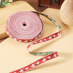 10Yards Polyester Strawberry Ribbon&nbsp;OCOR-TA0003-62A