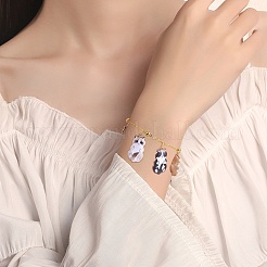 18 個 6 スタイル合金エナメルペンダント漫画小さな猫合金印刷ペンダント diy ネックレスブレスレットペンダントイヤリングアクセサリー  ミックスカラー  25.3x14.2mm  穴：2mm&nbsp;JX585A