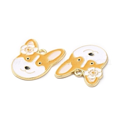 Alloy Enamel Pendants&nbsp;ENAM-D046-46G