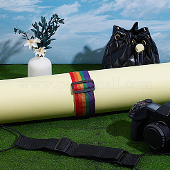 2Pcs 2 Colors Canvas Adjustable Luggage Straps For Suitcases&nbsp;AJEW-CN0008-12