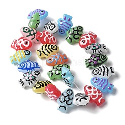Baking Paint Glass Enamel Beads&nbsp;BLOW-D300-04K