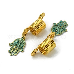 Alloy Dreadlocks Beads&nbsp;OHAR-WH0031-02M