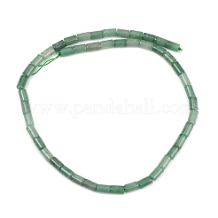 天然石グリーンアベンチュリンビーズ連売り  コラム  7.5~9x5~5.5mm  穴：0.7~0.8mm  約48個/連  15.35''（39センチメートル）&nbsp;G-F832-B08-01