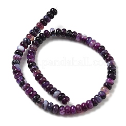 Natural Banded Agate Beads Strands&nbsp;G-F790-I01-01O
