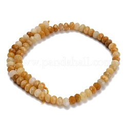Natural Topaz Jade Beads Strands&nbsp;G-Z111-A06-01