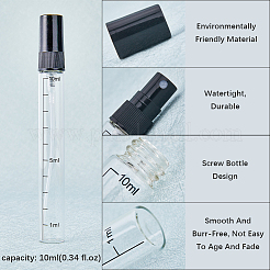 7Pcs 10ML Mini Glass Spray Bottles&nbsp;MRMJ-GF0001-42