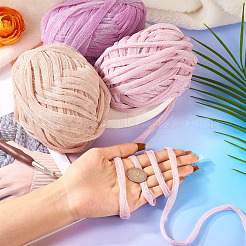 3 Skeins 3 Colors Polyester Yarn&nbsp;DIY-MB0002-06C