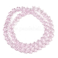 Transparent Glass Beads Strands&nbsp;GLAA-H038-02A