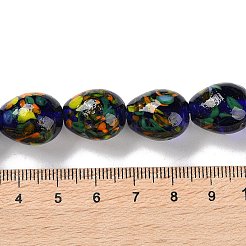 Handmade Lampwork Beads Strands&nbsp;LAMP-Q036-08A