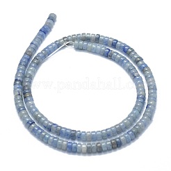 Dyed & Heated Natural Blue Aventurine Beads Strands&nbsp;G-F631-A11-03