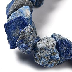 Raw Rough Natural Lapis Lazuli Beads Strands&nbsp;G-P528-A14-01