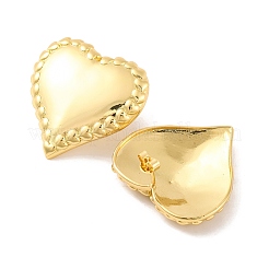 Brass Stud Earrings for Women&nbsp;EJEW-U015-07G-02