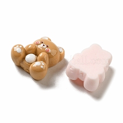Opaque Resin Decoden Cabochons&nbsp;RESI-G090-04