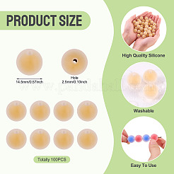 Silicone Beads&nbsp;SIL-TAC0013-16D