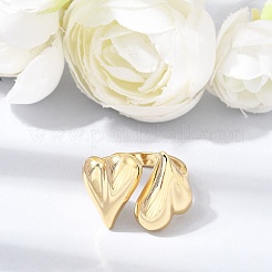 Brass Cuff Open Rings&nbsp;KK-CBA5B62-08G