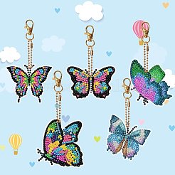 Butterfly DIY Diamond Painting Pendant Decoration Kits&nbsp;PW-WG10066-01