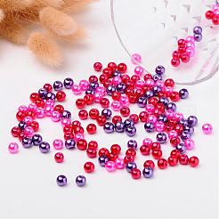 Valentine's Mix Glass Pearl Beads Sets&nbsp;HY-X006-6mm-10