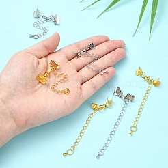 50 Pieces DIY Ribbon Ends Making Kits&nbsp;DIY-YW0001-99A-G