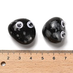 Natural Snowflake Obsidian Display Decorations&nbsp;G-H073-04C