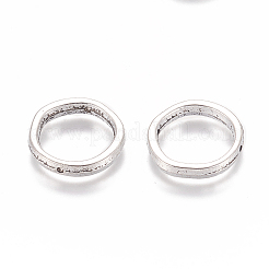 チベットスタイルのリングビーズフレーム  アンティークシルバー  鉛フリー＆カドミウムフリー＆ニッケルフリー  19x4mm  穴：1mm&nbsp;LS-X-TIBEB-EA13622Y-FF