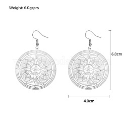 Brass Dangle Earrings for Women&nbsp;WGDFDC0-01
