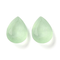 Frosted Glass Rhinestone Cabochons&nbsp;RGLA-G022-02A