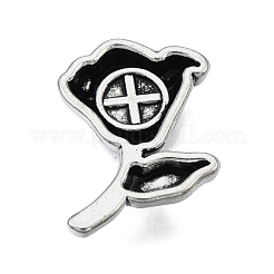 Rack Plating Alloy Cabochons&nbsp;PALLOY-N150-73AS