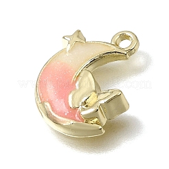 Brass Resin Pendants&nbsp;RE-CBAE379-12LG