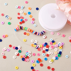 DIY Heishi Bead Stretch Bracelets Making Kits&nbsp;DIY-TA0003-22