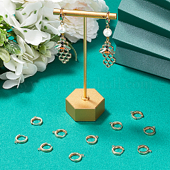 14Pcs Brass Hoop Earrings&nbsp;KK-BBC0014-51