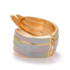 Sparkling Wing Wrap Cuff Bangle&nbsp;BJEW-K223-06KCG-01