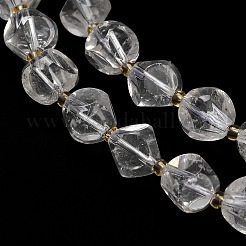 Natural Quartz Crystal Beads Strands&nbsp;G-K387-A16-03