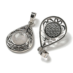 Natural Quartz Crystal Rock Crystal Pendants&nbsp;G-Q158-05P-14