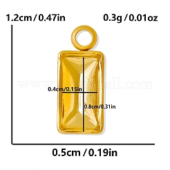 304 Stainless Steel Pendant Cabochon Settings&nbsp;PW-WG002AB-12